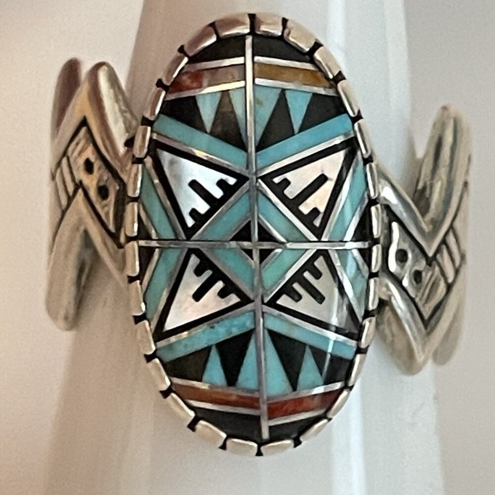 Roderick & Marilyn Tenorio Sterling Silver Ring